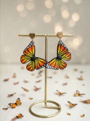 Aros Mariposa Monarca